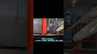 Yingchuang ROTO CC-4A-3500 4-arm 5-station 3.5-meter oven Carousel Rotomolding machine