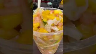 Sea Snail Salad!!! 🤯  Conch Salad with live conch!