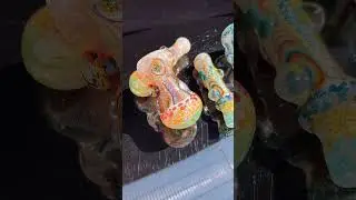 Summer is heating up and these new Glass Berry Cupcake pipes!
