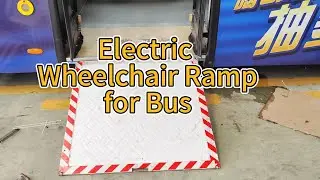 Xinder-Tech Electric Telescopic Wheelchair Ramp