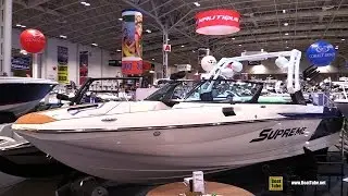 2017 Supreme S238 Surf Series Motor Boat - Walkaround - 2017 Toronto Boat Show