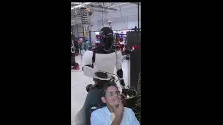 TESLA Robot Takes on Human Chef in Kitchen Showdown