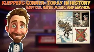 Klepper&rsquo;s Corner Today in History: Empires, Math, Music, and Mayhem #parody