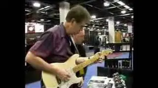 will ray at NAMM show 2008 on jacques pedals