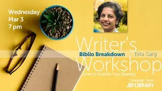 Biblio Breakdown: How to Surprise Your Readers | 3.3.21