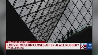 Louvre closes after thieves steal crown jewels in heist
