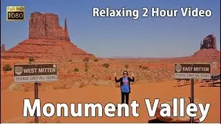 Monument Valley scenic drive 2Hour Video|| Full HD || Off Road