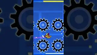 Funky layout #100 #geometrydash #cube #shorts #gaming