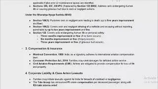 Legal Analysis of the Air India Flight AI171 Crash
