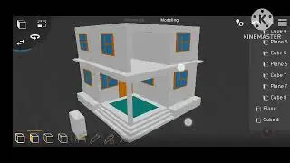 3d house model making ( how to make 3d model ) [prisma 3d tutorial] THE HASHMI CREATE