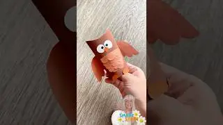 🦉 Toilet Roll Owl Craft | Easy Farm Animal Craft for Kids