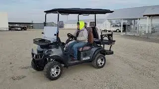 Lot # 98  2025 Electric 4 Passenger Golf Cart  Jan 20th, 2026 Online Auction