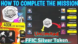 HOW TO COLLECT UNLIMITED FFIC SILVER TOKEN | HOW TO GET CRIMSON PARKOUR BUNDLE | FFIC REDEEM CODE.