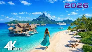 🌅 DEEP HOUSE 4K | Tropical Sea Mood & Relaxing Deep House Music 🌊