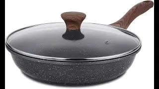 SENSARTE Nonstick Frying Pan Skillet with Lid Review - Pros & Cons - SENSARTE frying pan