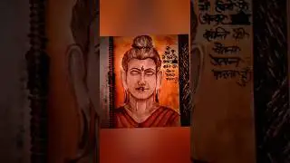 Buddh a good luck new Art work super 🥰🙏🥰🔥
