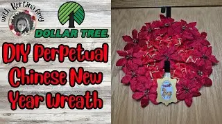 DIY Chinese New Year Wreath