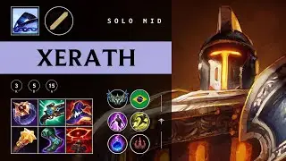 Xerath Mid vs Syndra - BR Challenger Patch 25.24