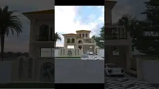7 Marla House classical Design by Radical Architect in Faisalabad #shorts #reels #fyp
