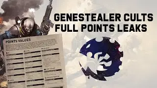 Genestealer Cults New Codex Leaks - Points Costs