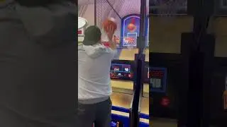 New high score! 106 Chuck E Cheese NBA hoops Boise!