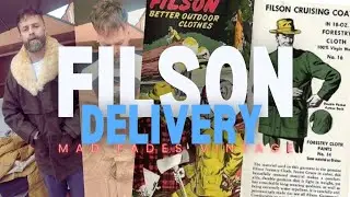 Filson Seattle delivery Tin Cloths Packers Mackinaws Vests Wool Wax Outerwear Collection UNBOXING