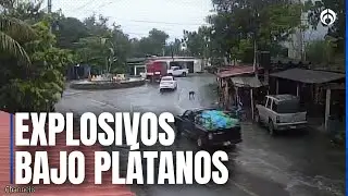 Difunden video de camioneta bomba que mató a 5 y dejo 6 heridos en Michoacán