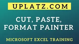 Cut, Paste, Format Painter | Microsoft Excel Training | Excel Shortcuts for Format Painter | Uplatz