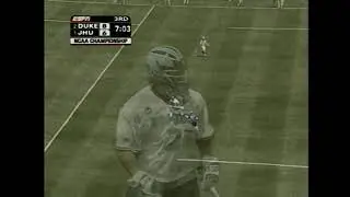 Goalie Save Edit - 2005 NCAA National Championship Lacrosse - Jesse Schwartzman vs. Aaron Fenton