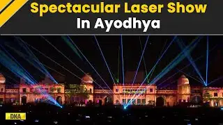 Experience Ayodhya's Mesmerizing Laser Light Show | Diwali 2024
