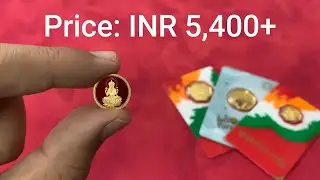 MMTC PAMP Laxmi Ji Gold Coin Review - Ajio Unboxing | Indian Bullionaire