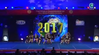 Zodiac All Stars (England) - Pink [2017 International Open All Girl 5 Semis]
