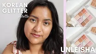 Korean Eye Glitter Makeup | Get the Kpop Idol Eye Look with this Palette - Unleisha Glitterpedia