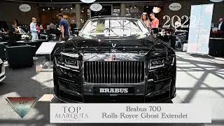 2022 Brabus 700 Rolls Royce Ghost Extended Top Marques Monaco Salon Du Luxe