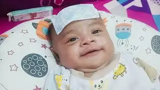 Alhamdulillah udah ada senyuman nya#babyken #senyuman #babydragon