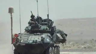LAVs and a 7-Ton Come Back in After Airstrike