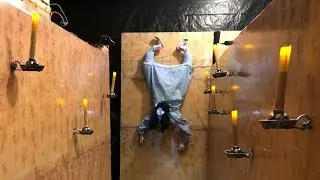 Haunted house build 2018 part 6 (possessed wall hanger, hall 3 & 1)