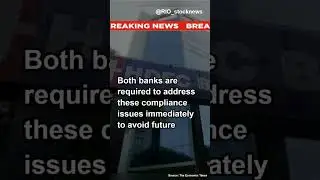 #rbi Imposes Penalties on #axisbank and #hdfcbank for #compliance Issues #news #stockmarket #bank