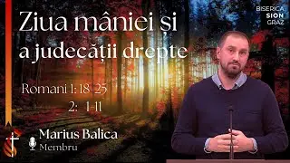 Sion Live 30.11.2025 PM - Ziua maniei si a judecatii drepte