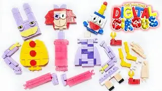 Lego Jax, Ragatha, Kaufmo | The Amazing Digital Circus | Unofficial Lego Minifigures