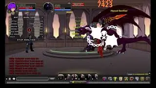 AQW - Void Highlord vs 1 million HP boss
