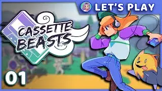 A NEW MONSTER-COLLECTING RPG! | Cassette Beasts Ep 01 | Kimchica Plays Indie Games