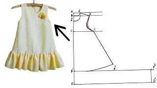 Cara membuat pola baju anak