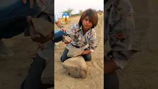Breaking Stones By Hand #shorts #mrdastan003