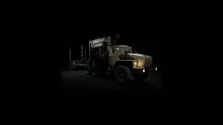 Ural Timber Truck | 3d Asset by Forma 3D Store #shorts #unrealengine #unrealengine5 #blueprint