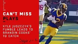 Kyle Juszczyk's Fumble Leads to Brandin Cooks' TD Catch!