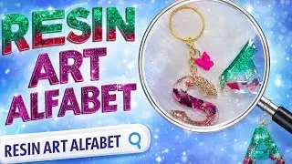 &ldquo;Epoxy Resin Art for Beginners | Step by Step Tutorial&rdquo; | Epoxy Resin Alphabet Letters 