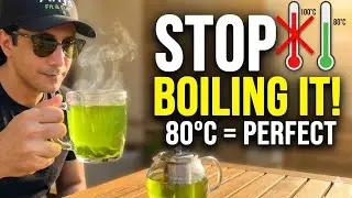 STOP Making Green Tea Wrong! The 80&deg;C Secret for Fat Loss & Focus 🍵 (Relaxing Visuals)