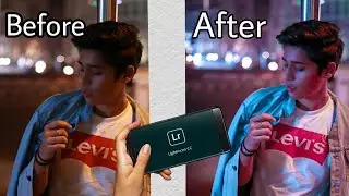 EDIT GREAT LOW LIGHT PHOTOS USING ONLY SMARTPHONE | Pink Blue Effect