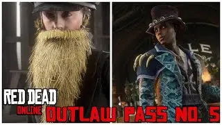 Совершенно новые награды за Outlaw Pass No. 5 в Red Dead Online